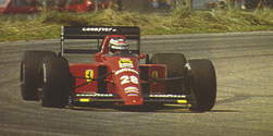 J.J.Letho con la Ferrari