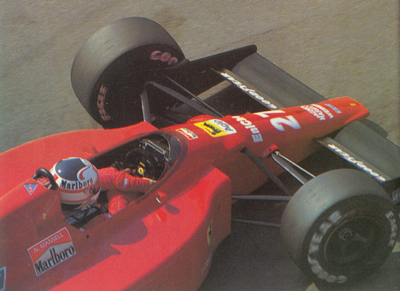 Nigel Mansell con la n°27