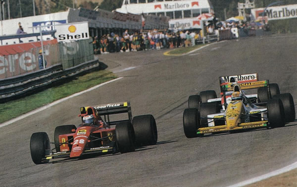 Martini in bagarre con Berger e Senna